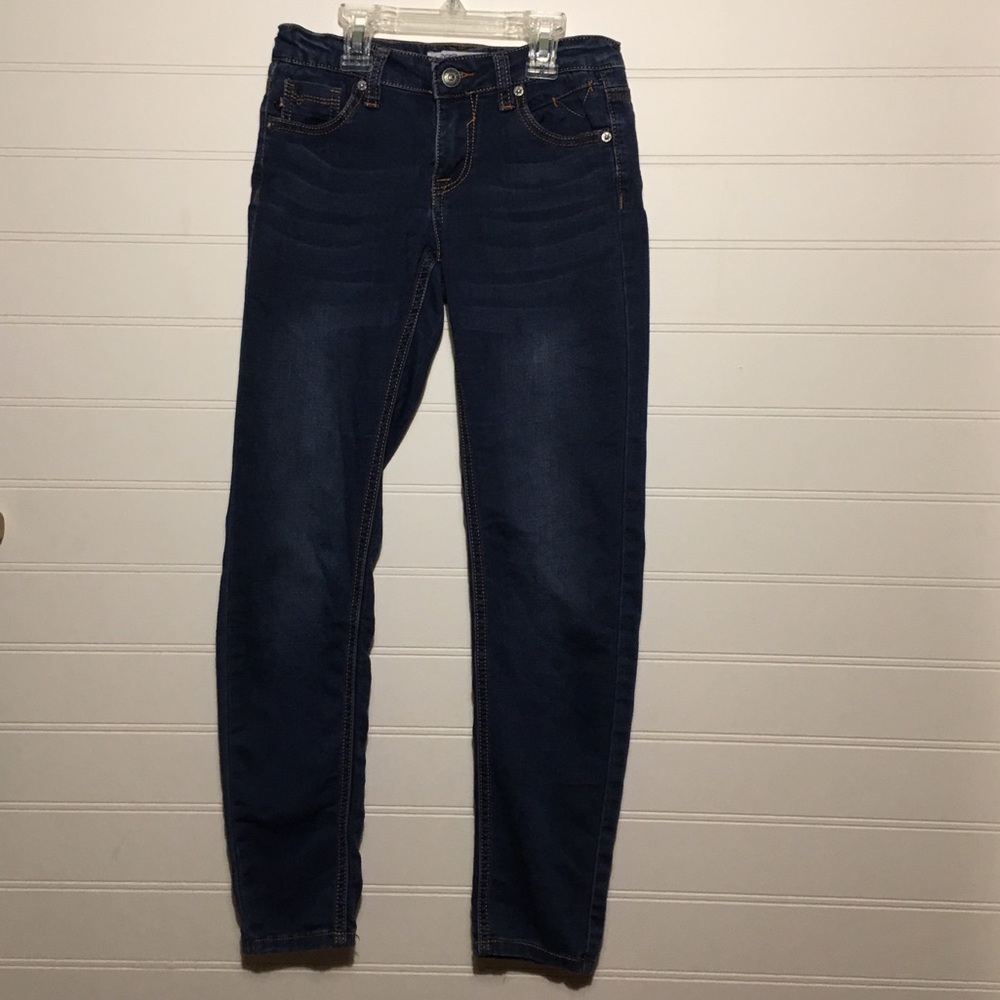 Dark blue jeans